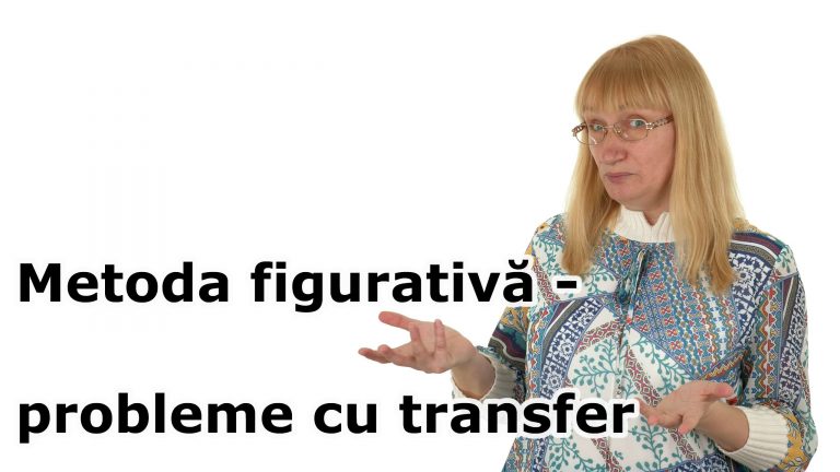 Metoda figurativă – probleme cu transfer